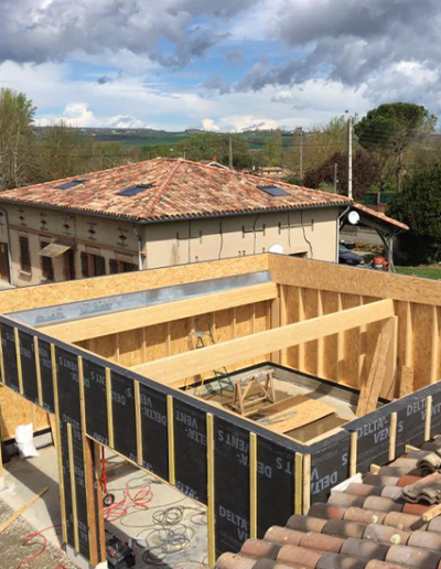construction ossature bois